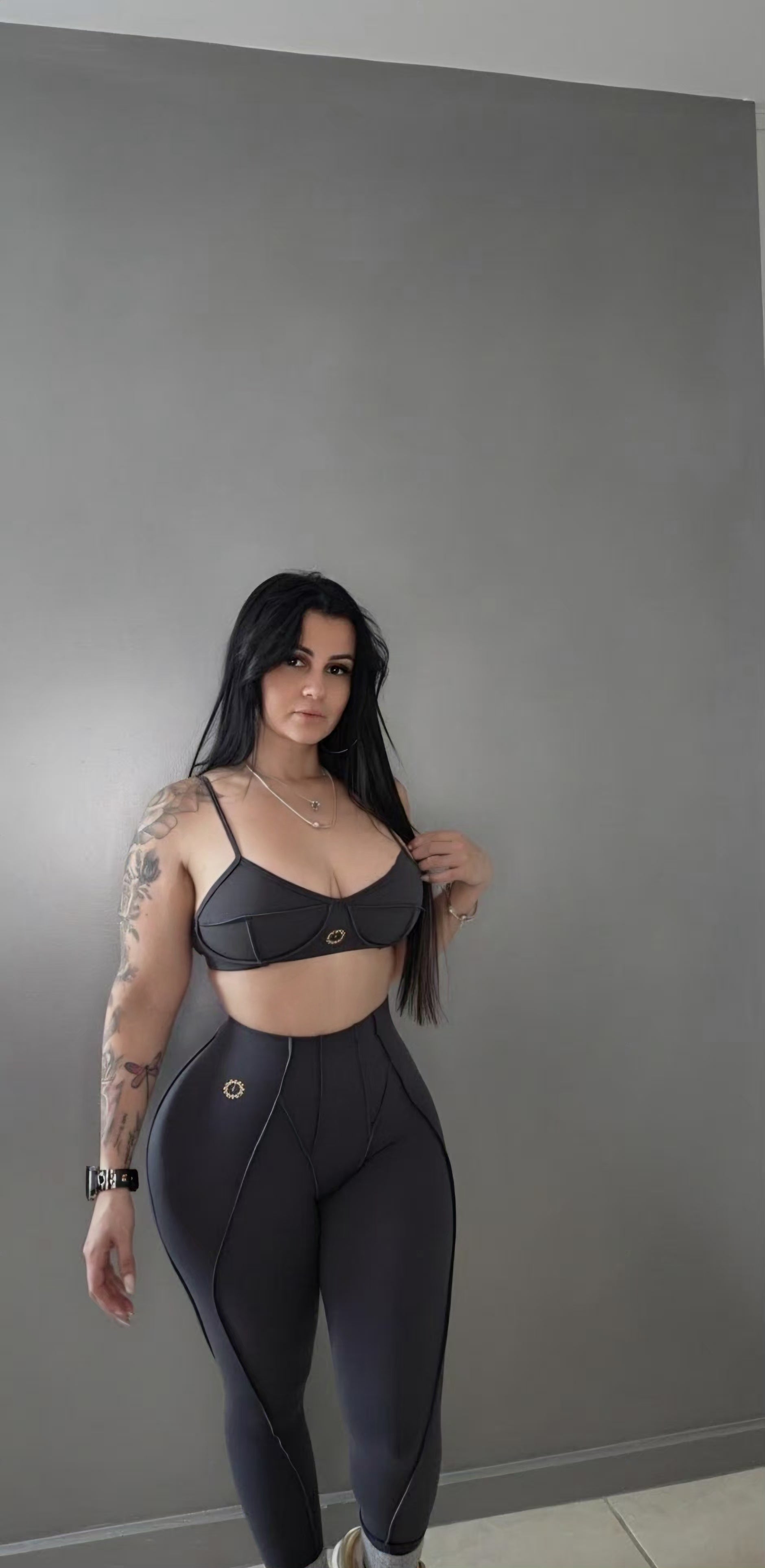 Set Sculpt Fit Push Up – Gray Edition